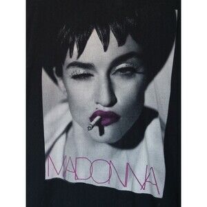 VTG Madonna Select Color Cigarette T-Shirt Size 3XL Women's